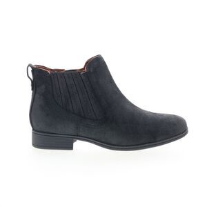 Cobb Hill Womens Crosbie Panel Black Boots (NWT)